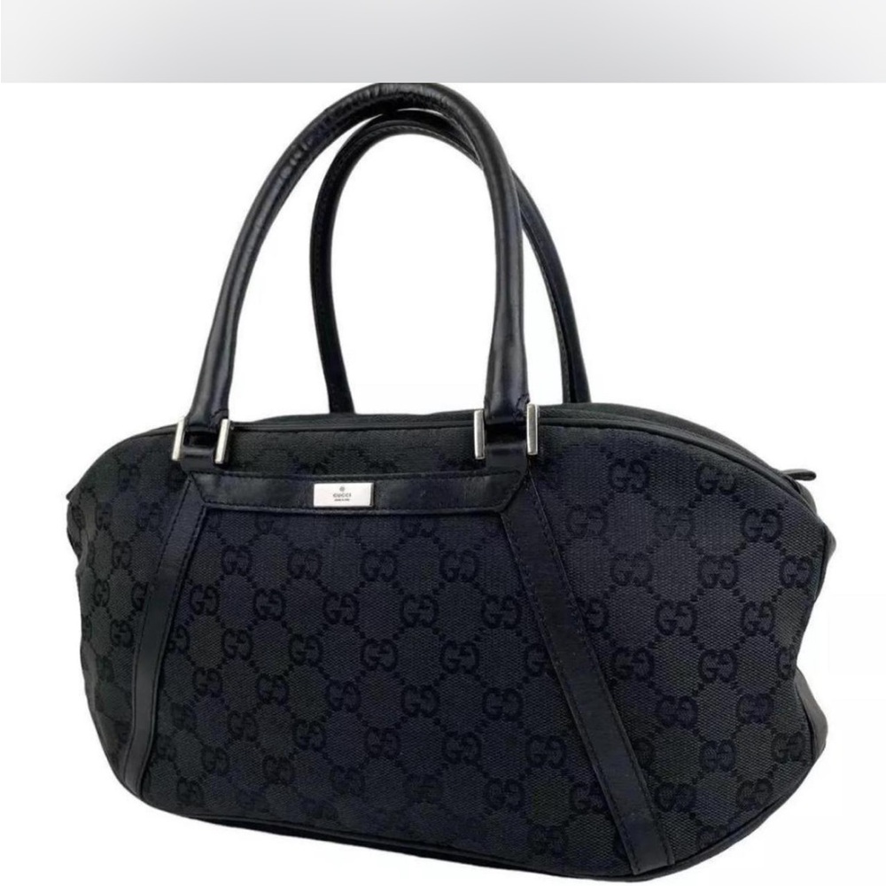 Gucci logo black bag